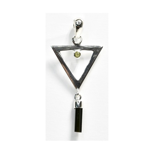 Tourmaline Pendant for Positive Energy