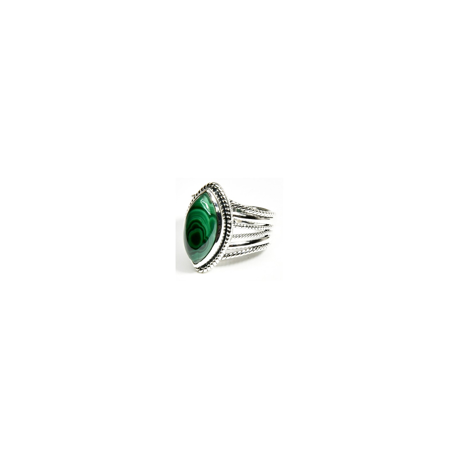 Malachite Ring Size 9 for Elegance