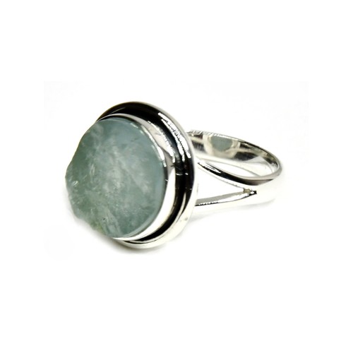 Size 6 Aquamarine Ring for Healing Energy