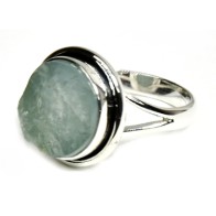 Size 6 Aquamarine Ring for Healing Energy