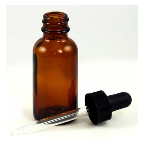 Amber Dropper Bottle 1 oz