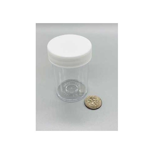 1 oz Plastic Jar for Safe Storage