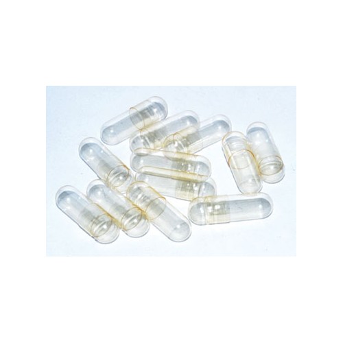 Size 0 Gelatin Capsules 500 Count for Herbal Use