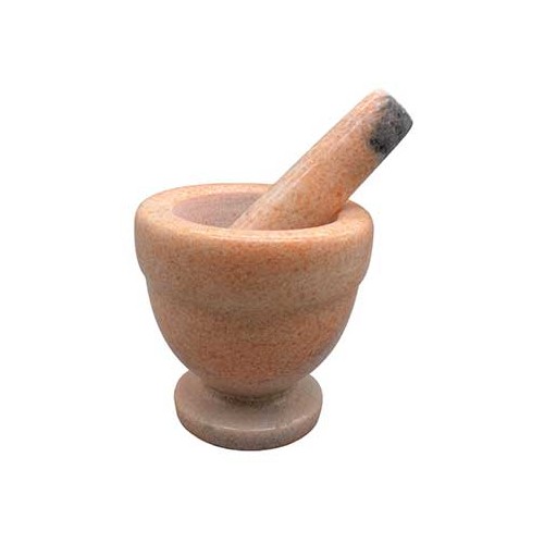 4" Sunset Jade Mortar and Pestle Set