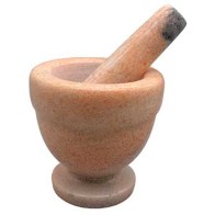 4" Sunset Jade Mortar and Pestle Set