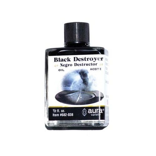 Black Destroyer Oil for Protection Rituals