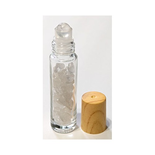 Quartz Crystal Roller Bottle for Essential Oils