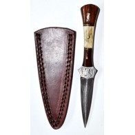 7" Baby Stag Damascus Athame