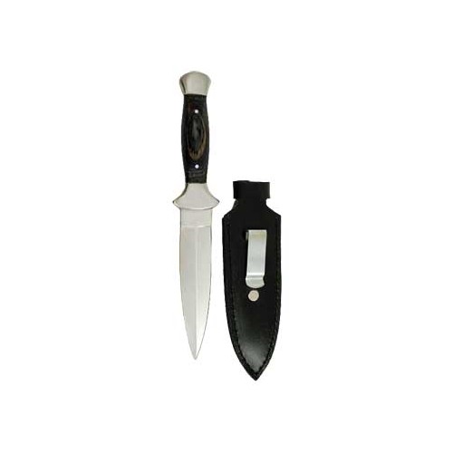 9" Black Faux Wood Athame for Rituals