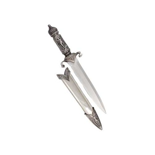 Goddess Athame with Winged Design Full Length 13"