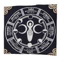 Earth Goddess Altar Cloth with Celtic Design