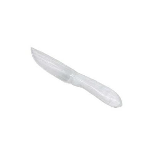 7.5 Inch Selenite Athame for Rituals