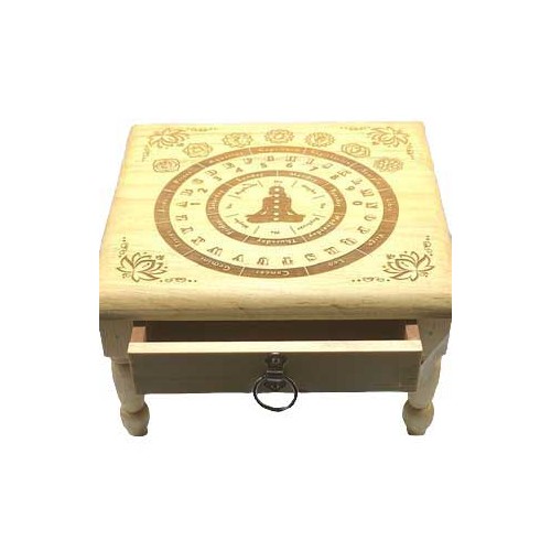 12x 12" Pendulum Altar Table