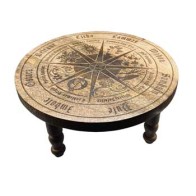 Pagan Calendar Altar Table for Spiritual Practices