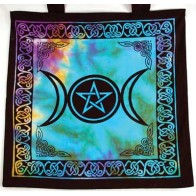 Triple Moon Goddess Tote Bag