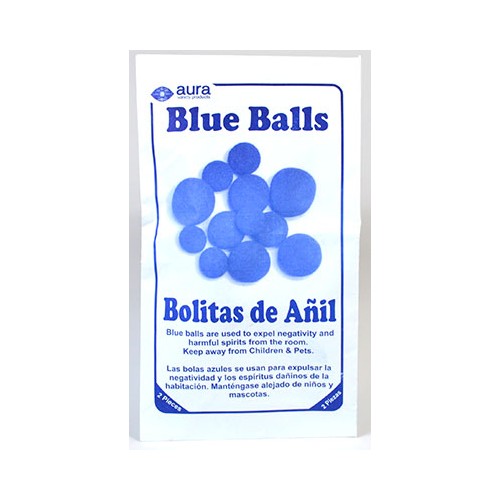 Blue Balls for Spiritual Cleansing