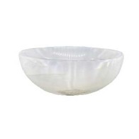 Bowl Oval de Selenita de 4\"