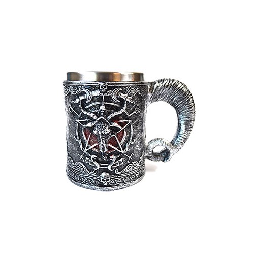 4 3/4" Baphomet Mug for Collectors