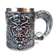 Taza Baphomet de 4 3/4\" para Coleccionistas