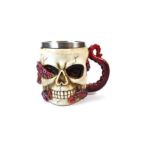 Skull Octopus Mug - Unique Drinkware