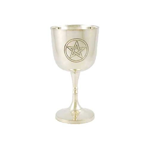 4" Pentagram Chalice for Ritual Use