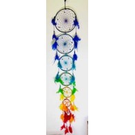 Chakra Dreamcatcher 55" for Positive Energy