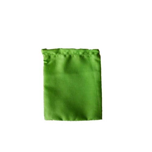 Green Cotton Bag for Mojo and Gris Gris