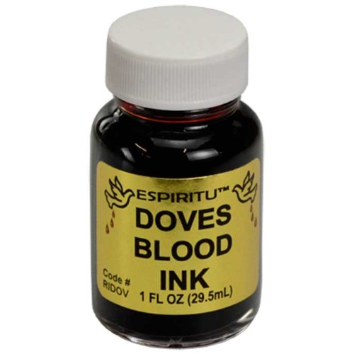 1 oz Dove's Blood Ink for Ritual Use