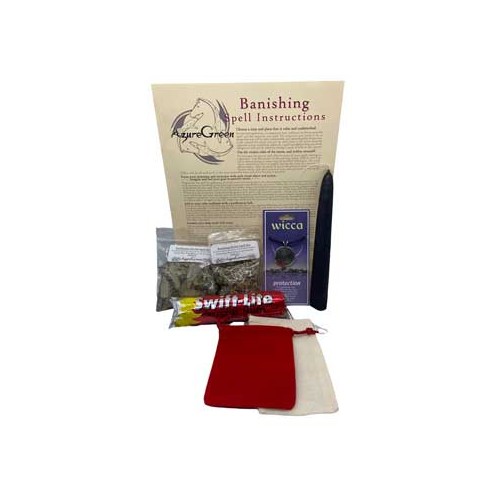 Banishing Ritual Kit for Cleansing Negativity