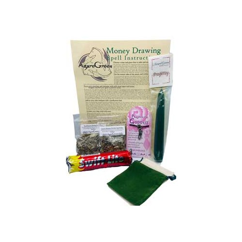 Money Drawing Ritual Kit for Wealth