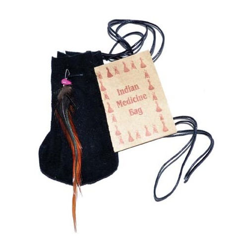 Black Medicine Dream Bag for Sacred Items