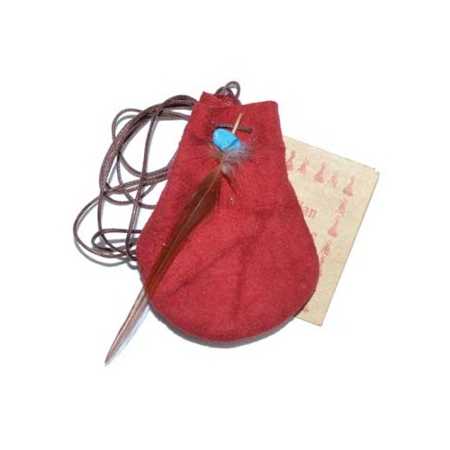 Red Medicine Dream Bag for Spiritual Empowerment