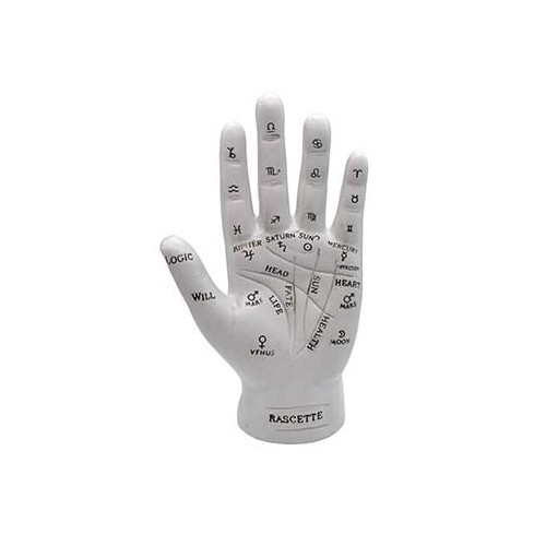 7" Palmistry Hand for Destiny Reading