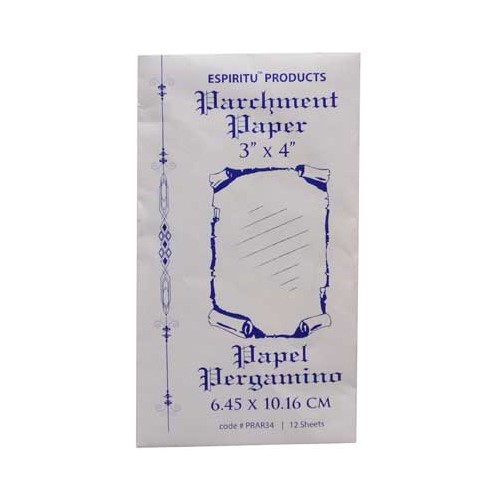 Papel Parchment para Magia y Rituales