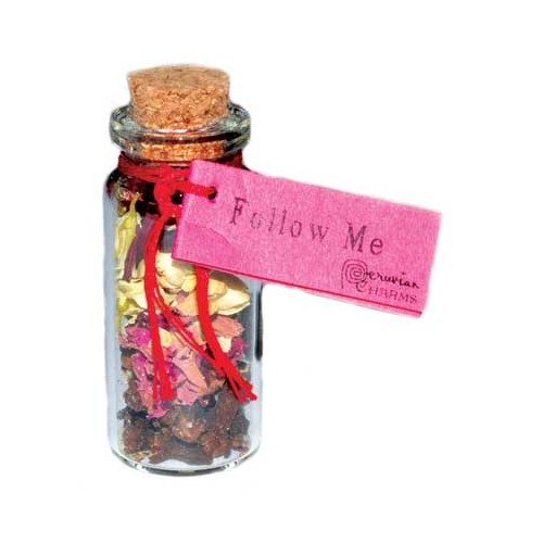 Follow Me Pocket Spell Bottle for Manifestation