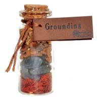 Grounding Pocket Spell Bottle for Energy Balance