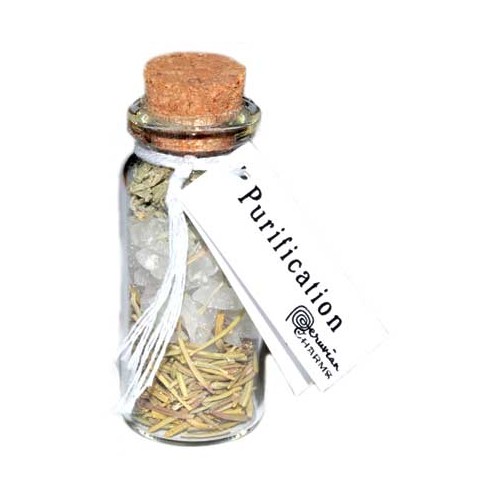 Purification Pocket Spell Bottle for Protection