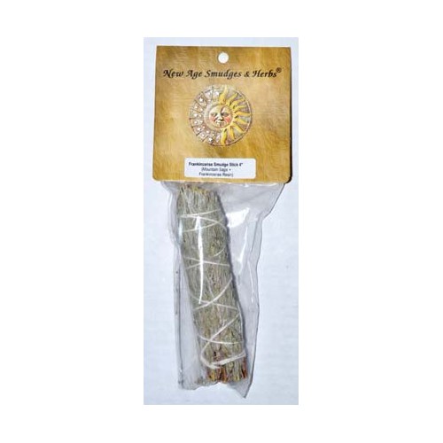 Sage & Frankincense Smudge Stick for Cleansing