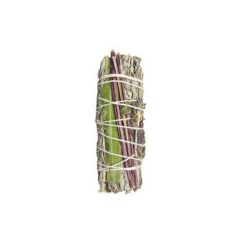 4" White Sage Smudge Stick with 7 Herbs