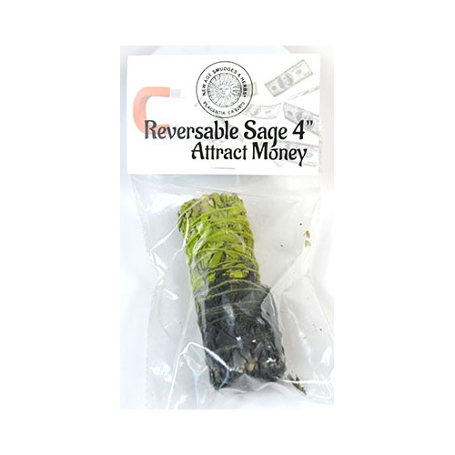 4 Inch Attract Money Reversible Smudge Stick