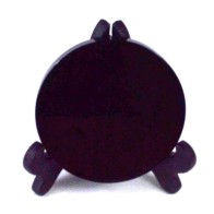 6cm Black Obsidian Scrying Mirror