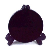 8cm Black Obsidian Scrying Mirror