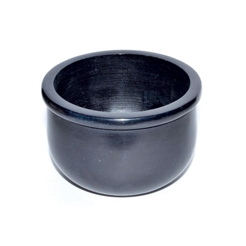 Black Stone Scrying Bowl for Divination