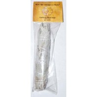 California White Sage Smudge Stick 7" for Cleansing