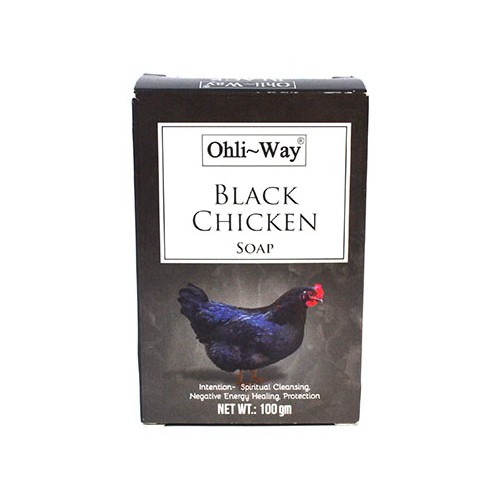 100gm Black Chicken Soap for Spiritual Cleansing