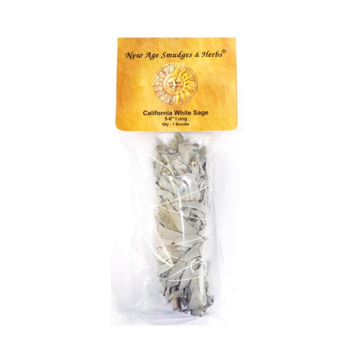 White Sage Smudge Stick 5-6 inches