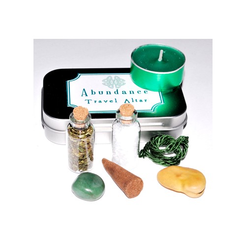 Portable Abundance Travel Altar Kit