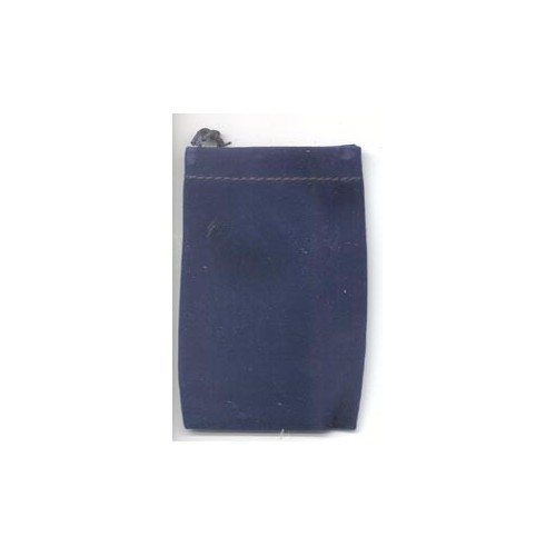 Blue Velveteen Bag