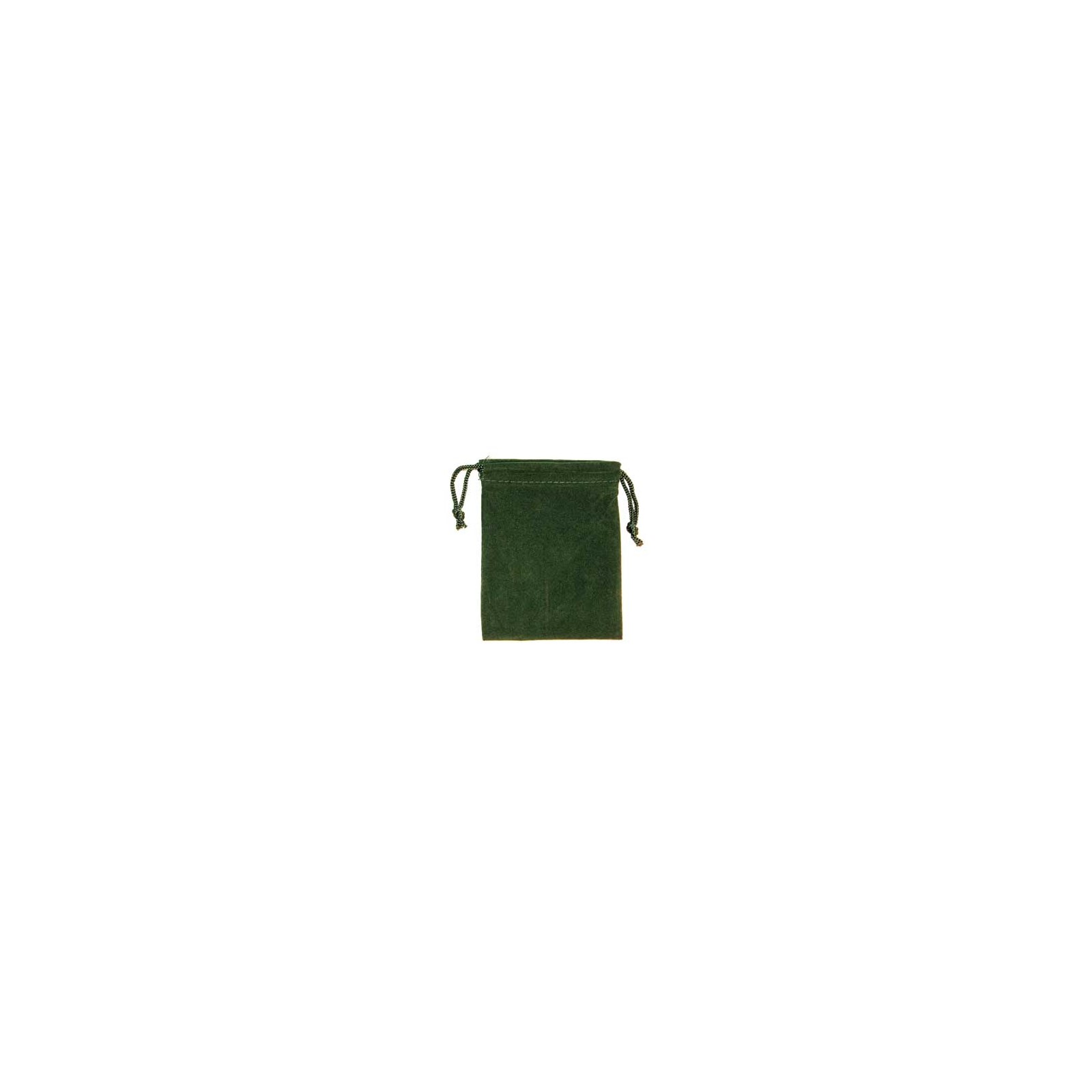 Green Velveteen Money Bag