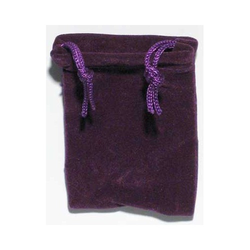 Purple Velveteen Bag for Mojo and Spells